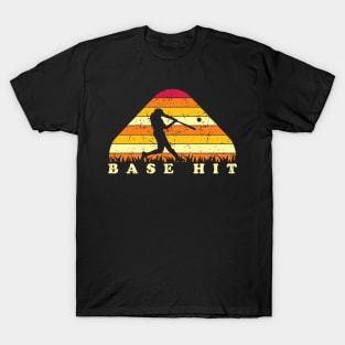 BASE HIT - BASEBALL T-Shirt